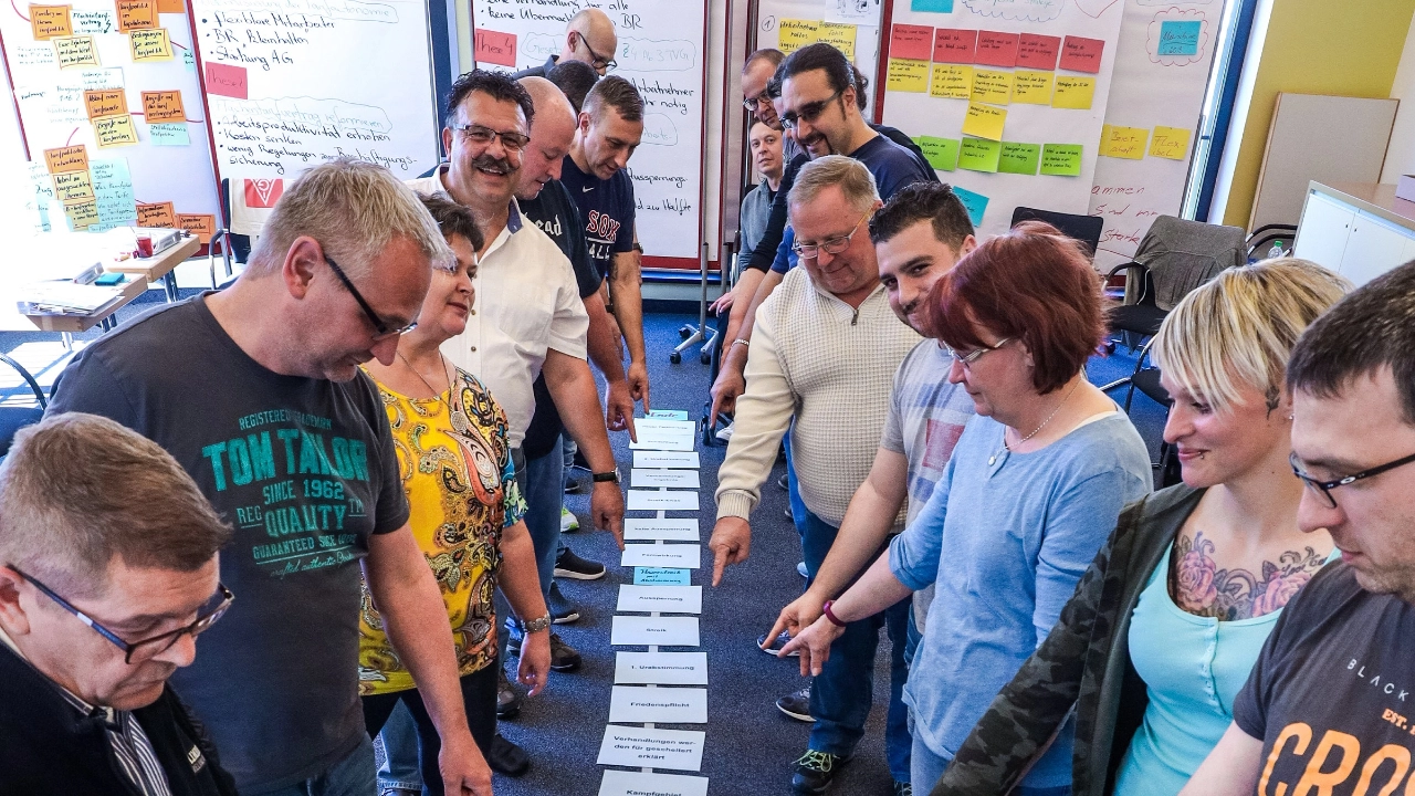 Bild aus einem Seminar