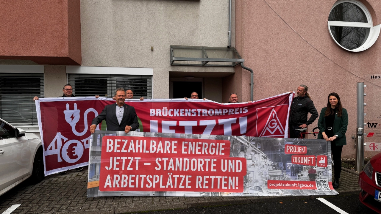 Aktionstag Brückenstrompreis GS Aschaffenburg