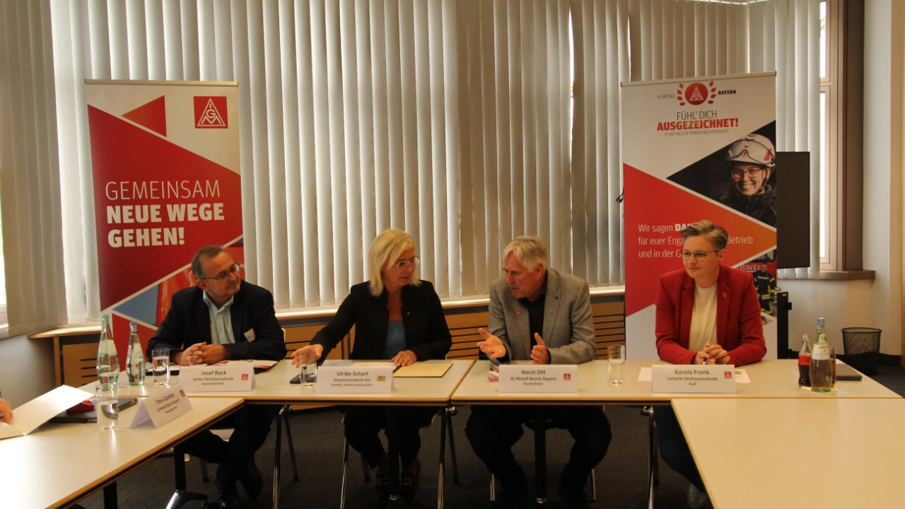 Ehrenamtstag der IG Metall Bayern in Ingolstadt