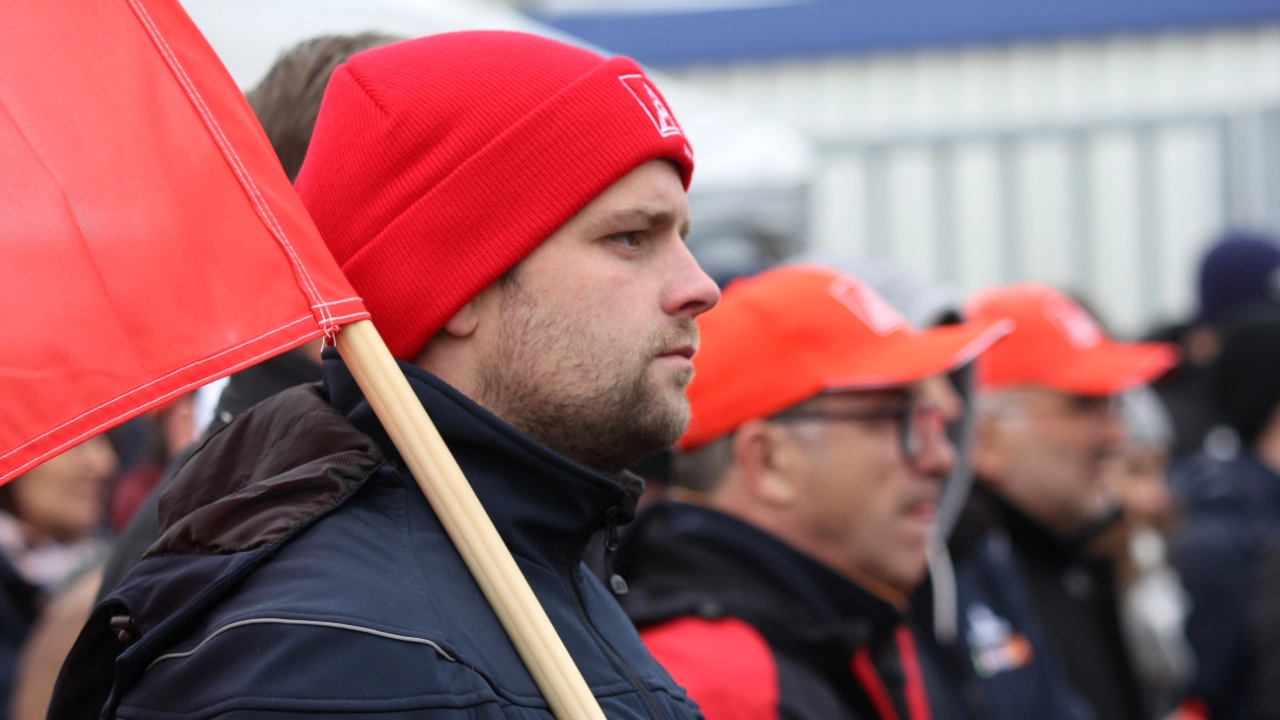 Streik bei Schabmüller in Berching