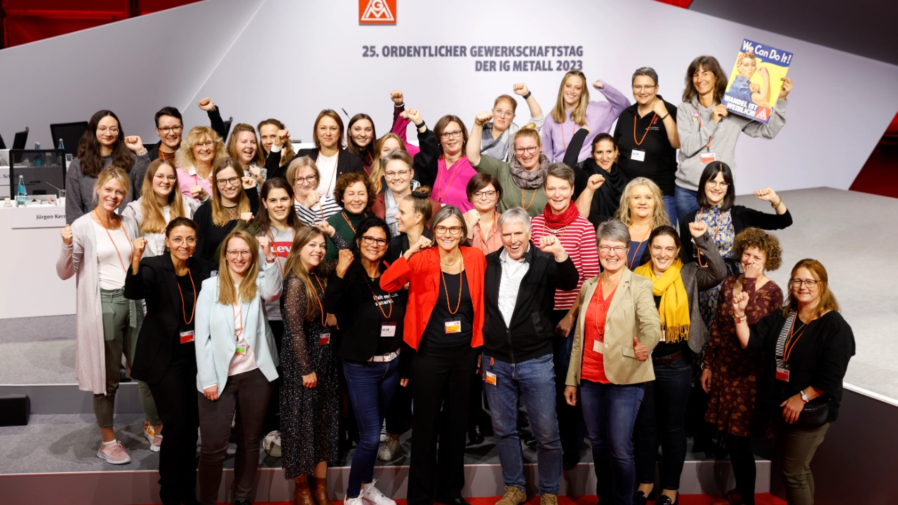 Frauenpower aus Bayern auf dem Gewerkschaftstag 2023