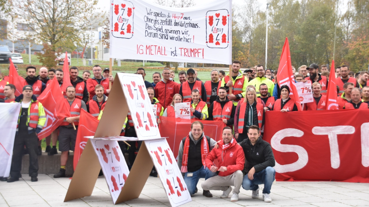 Warnstreik ZF Passau