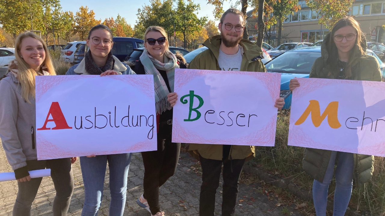 Aktionstag Fairwandel am 29.10.2021 Demonstration in Bayreuth