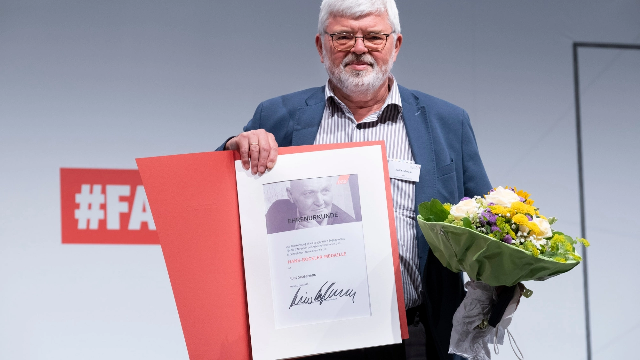 Hans-Böckler-Medaillen-Gewinner 2021 Bezirk Bayern