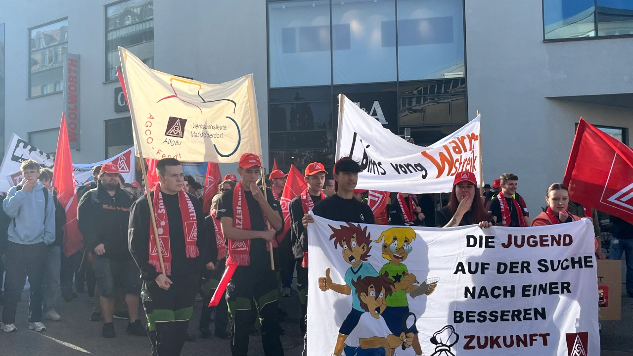 Azubi-Warnstreik Kempten