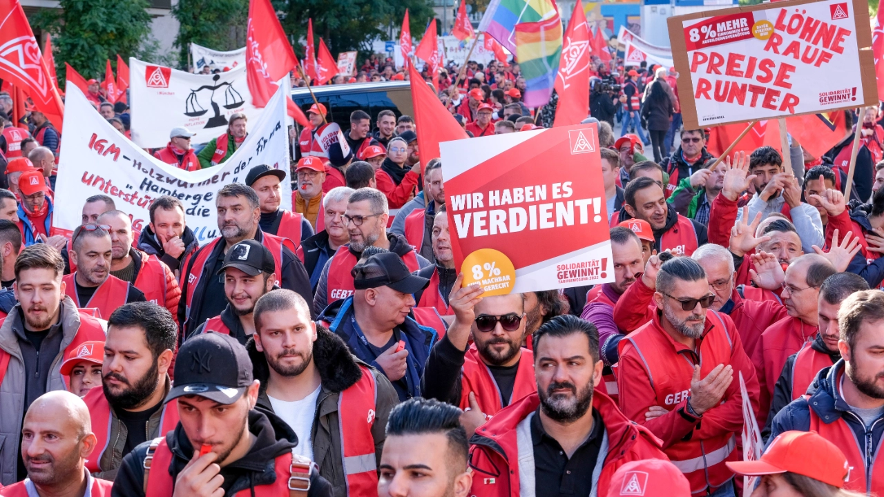 Demo Kundgebung Tarifrunde München
