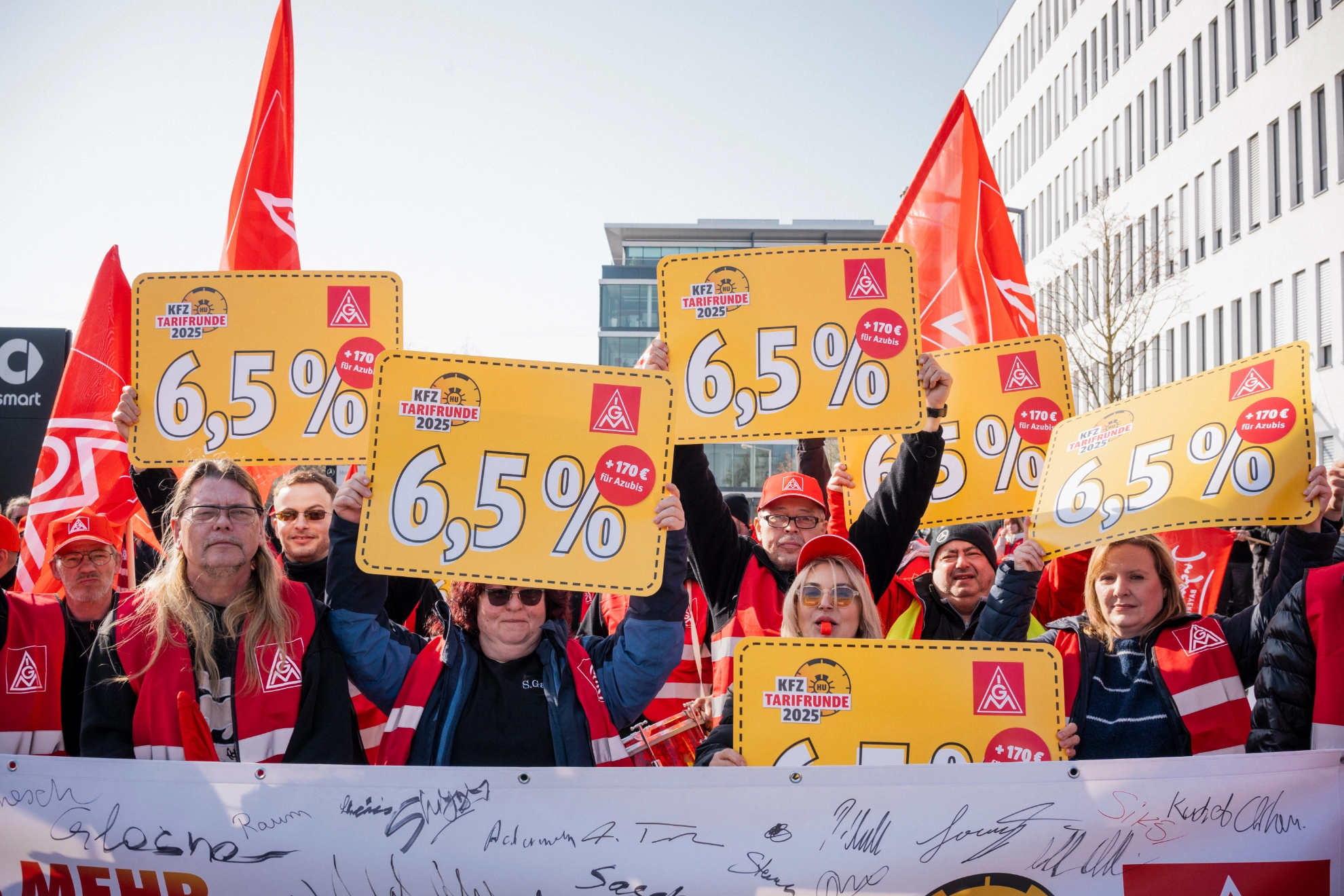 Zentraler Warnstreik Nürnberg