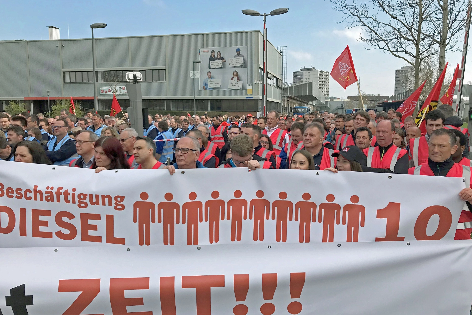 Transformation braucht Zeit Bosch Bamberg Warnstreik