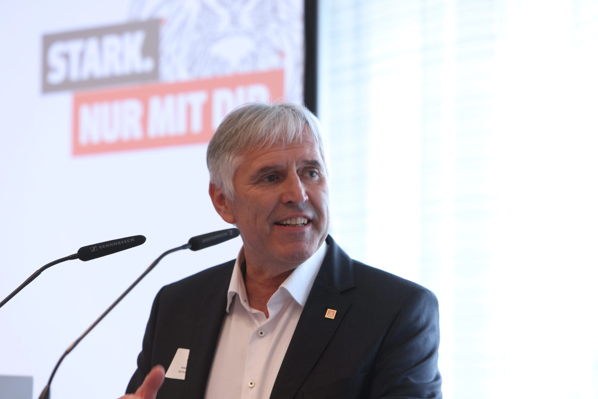 Horst Ott auf der Bezirkskonferenz 2023