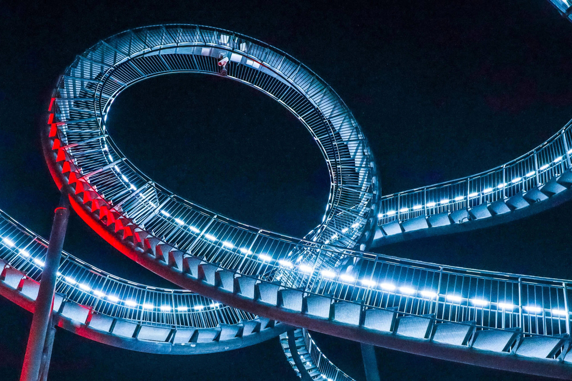 Nachtaktion während der Stahltarifrunde 2019.