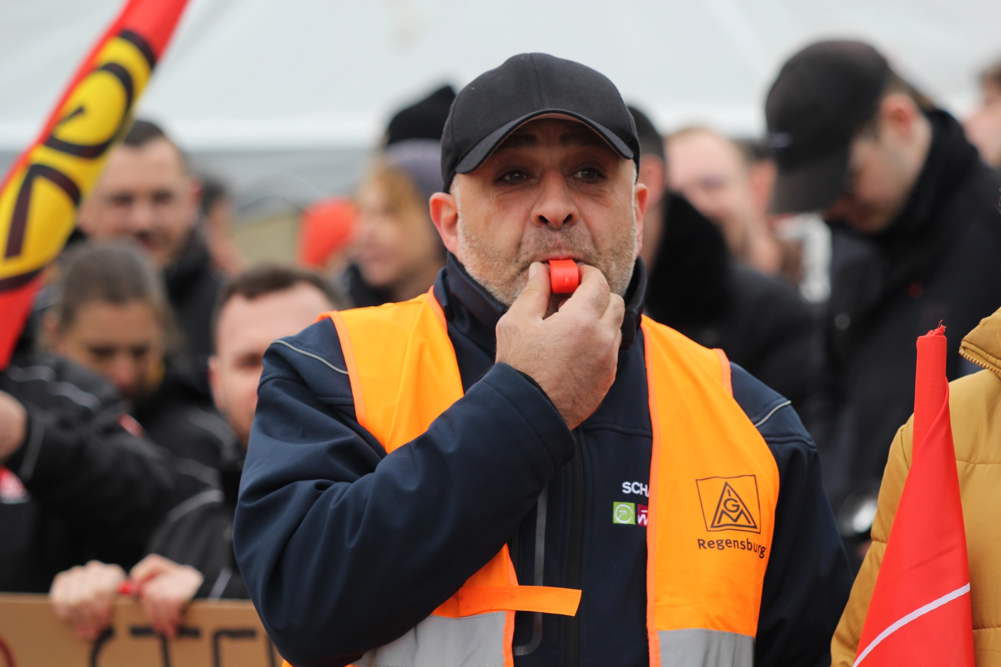 Streik bei Schabmüller in Berching