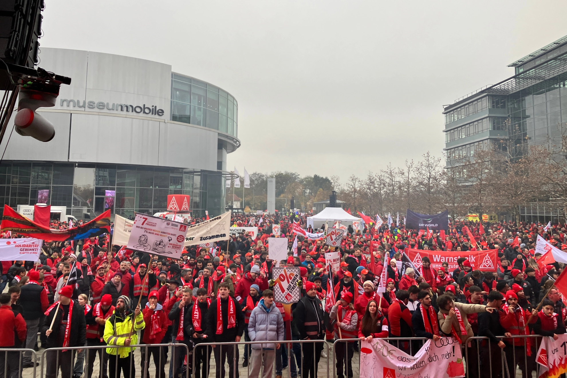 Warnstreik Audi Ingolstadt