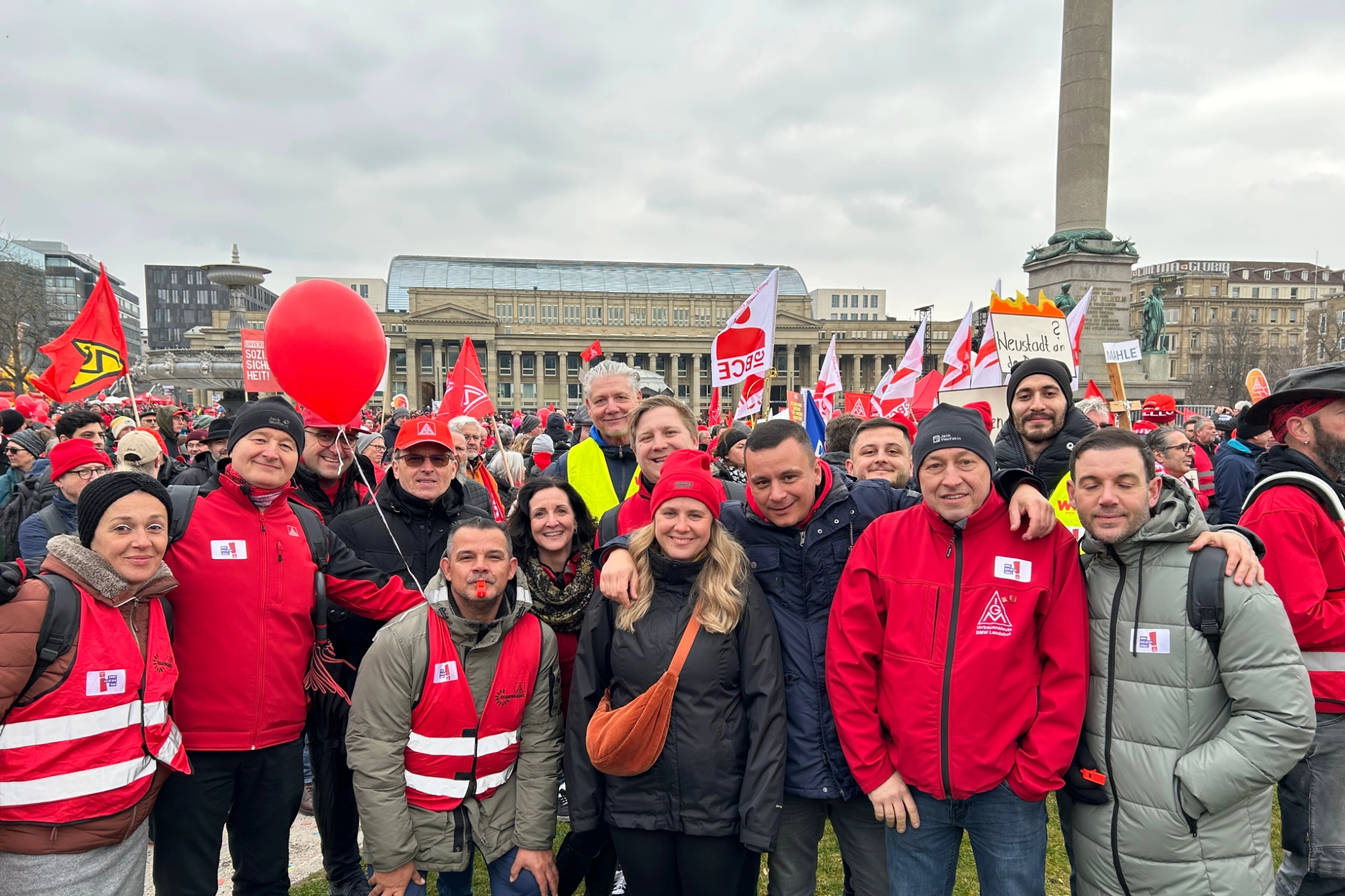Landshut beim Aktionstag in Stuttgart