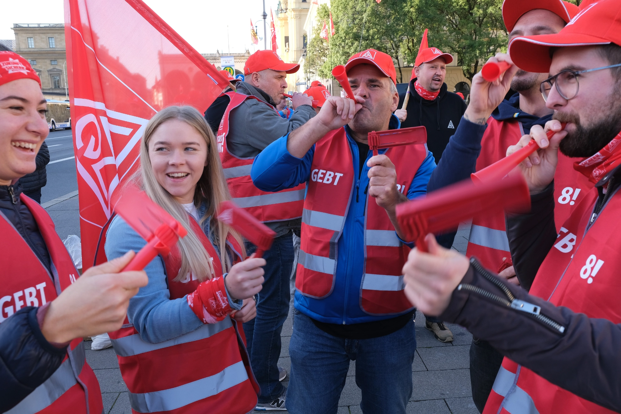 2.Tarifverhandlungsrunde M+E in München