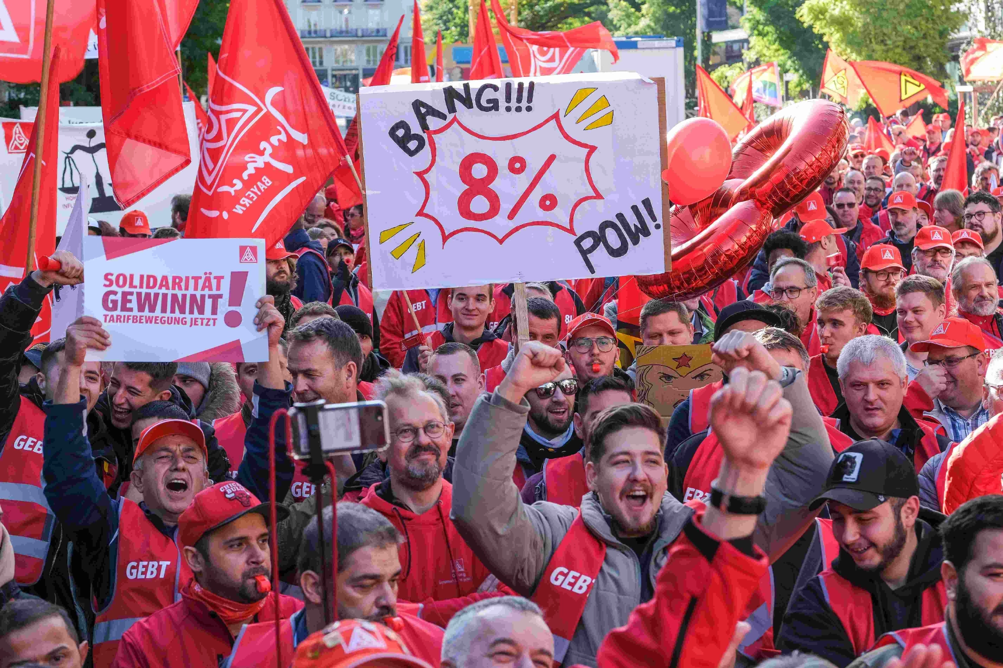2. Tarifverhandlungsrunde M+E in München