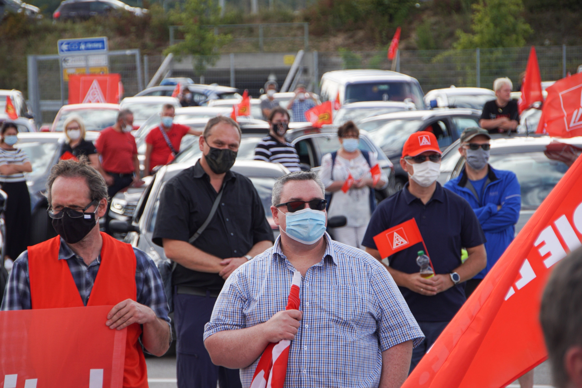 Fairconti Warnstreik in Regensburg
