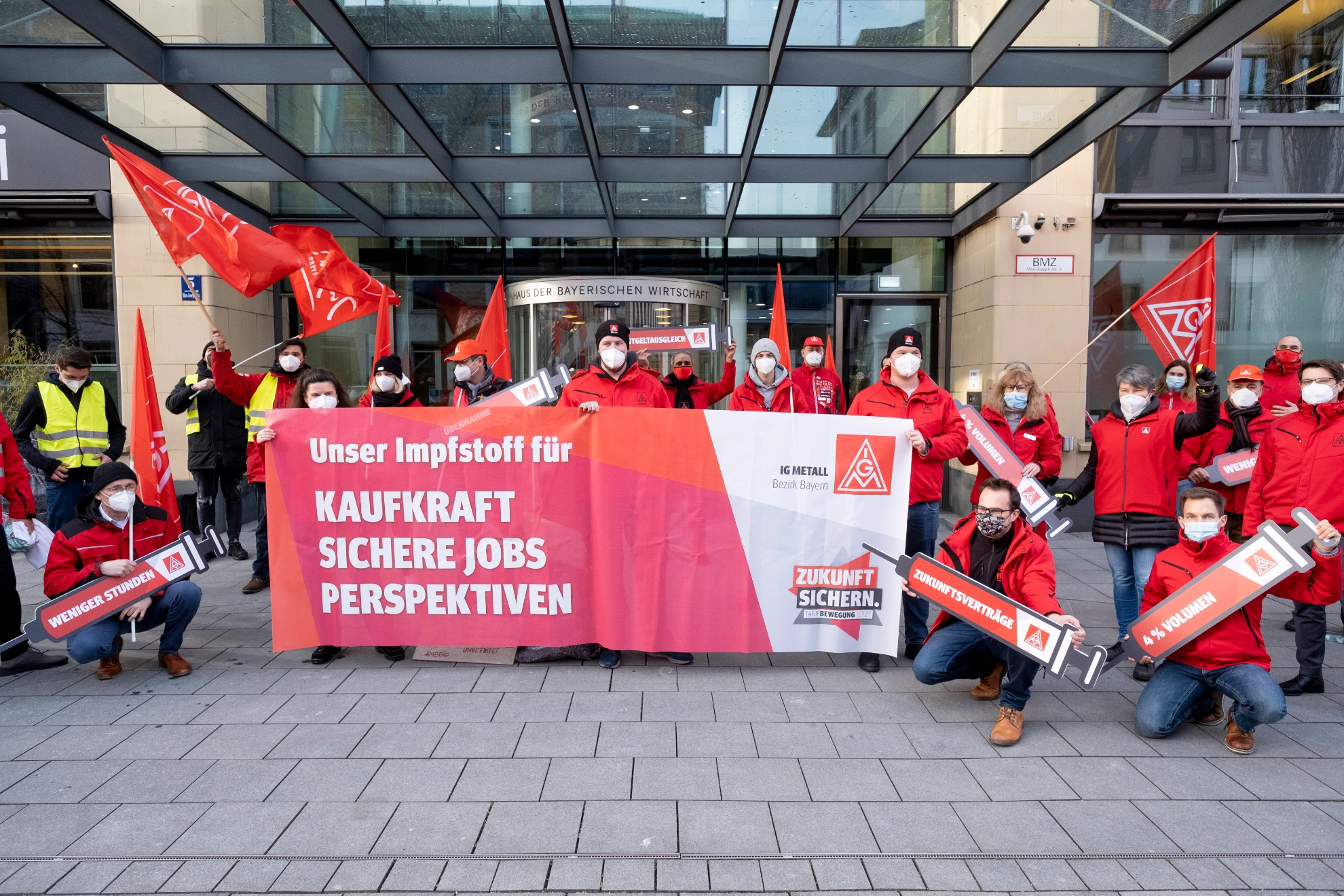 M+E 2. Tarifverhandlung in München