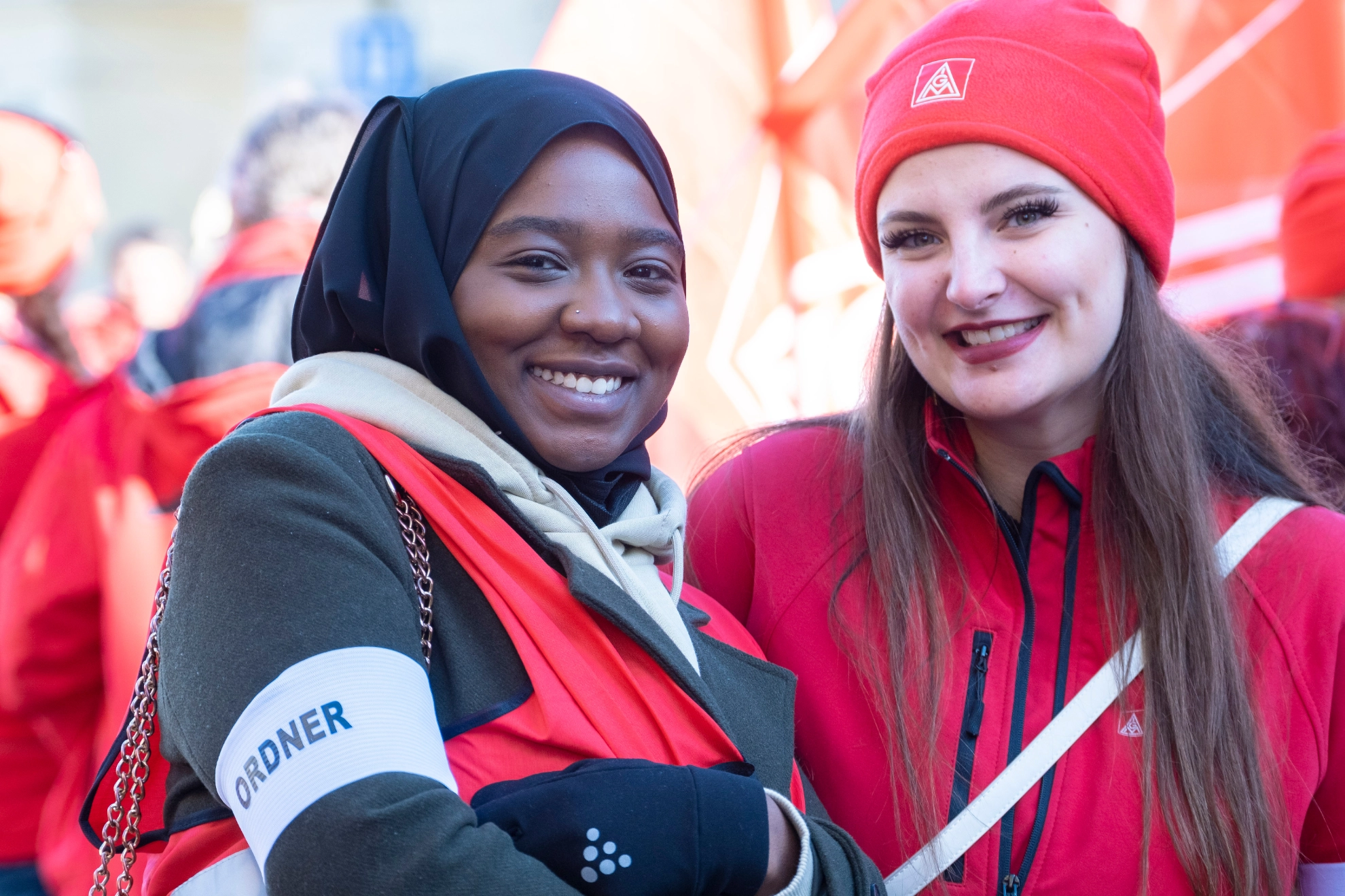Aktionstag Fairwandel Demonstrationszug zum Odeonsplatz München