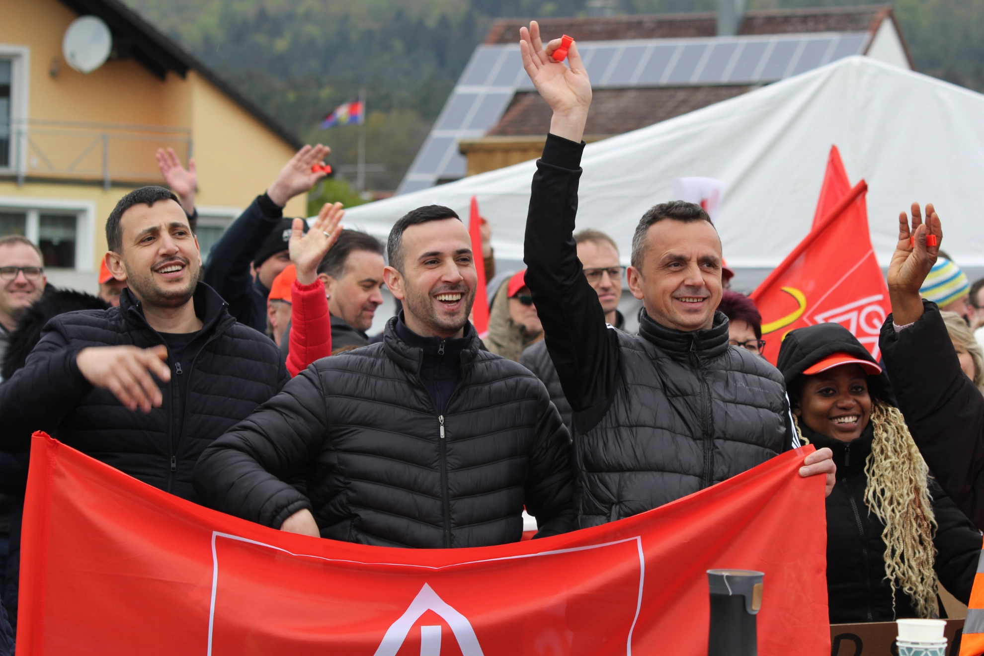 Streik bei Schabmüller in Berching