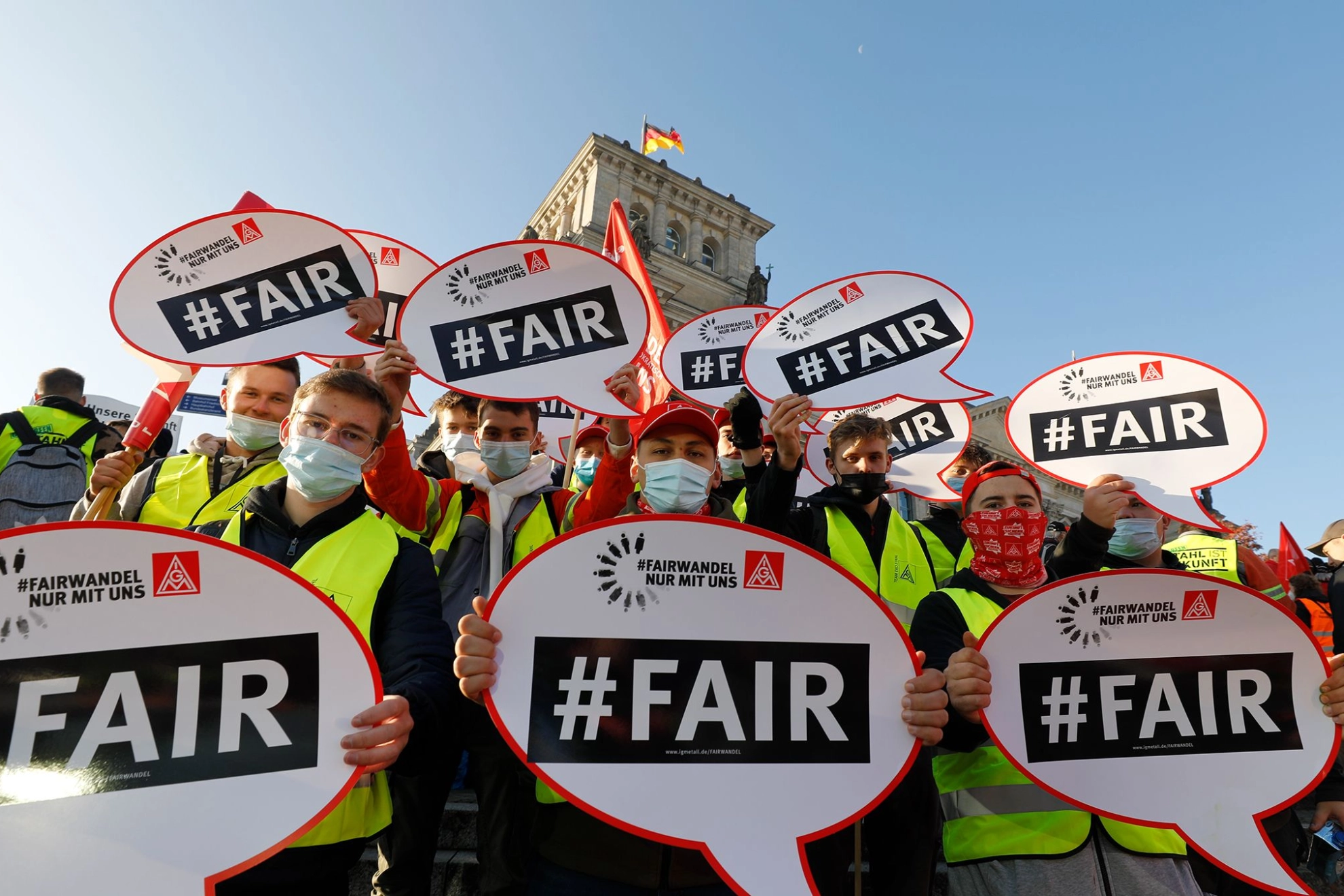 Kundgebung in Berlin