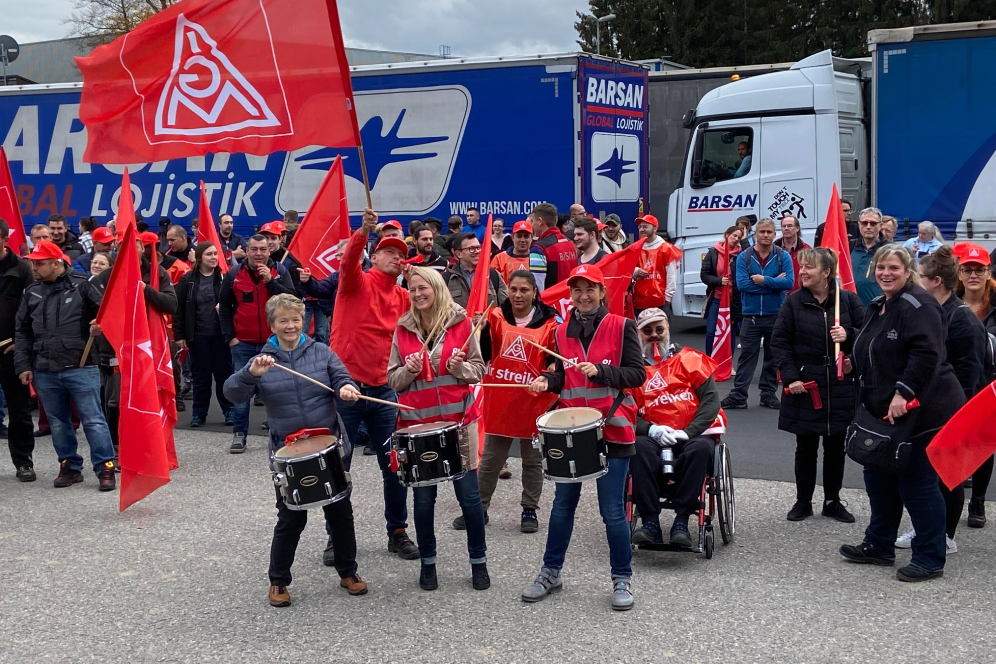 Warnstreik Metall&Elektro Tarifrunde 2022 