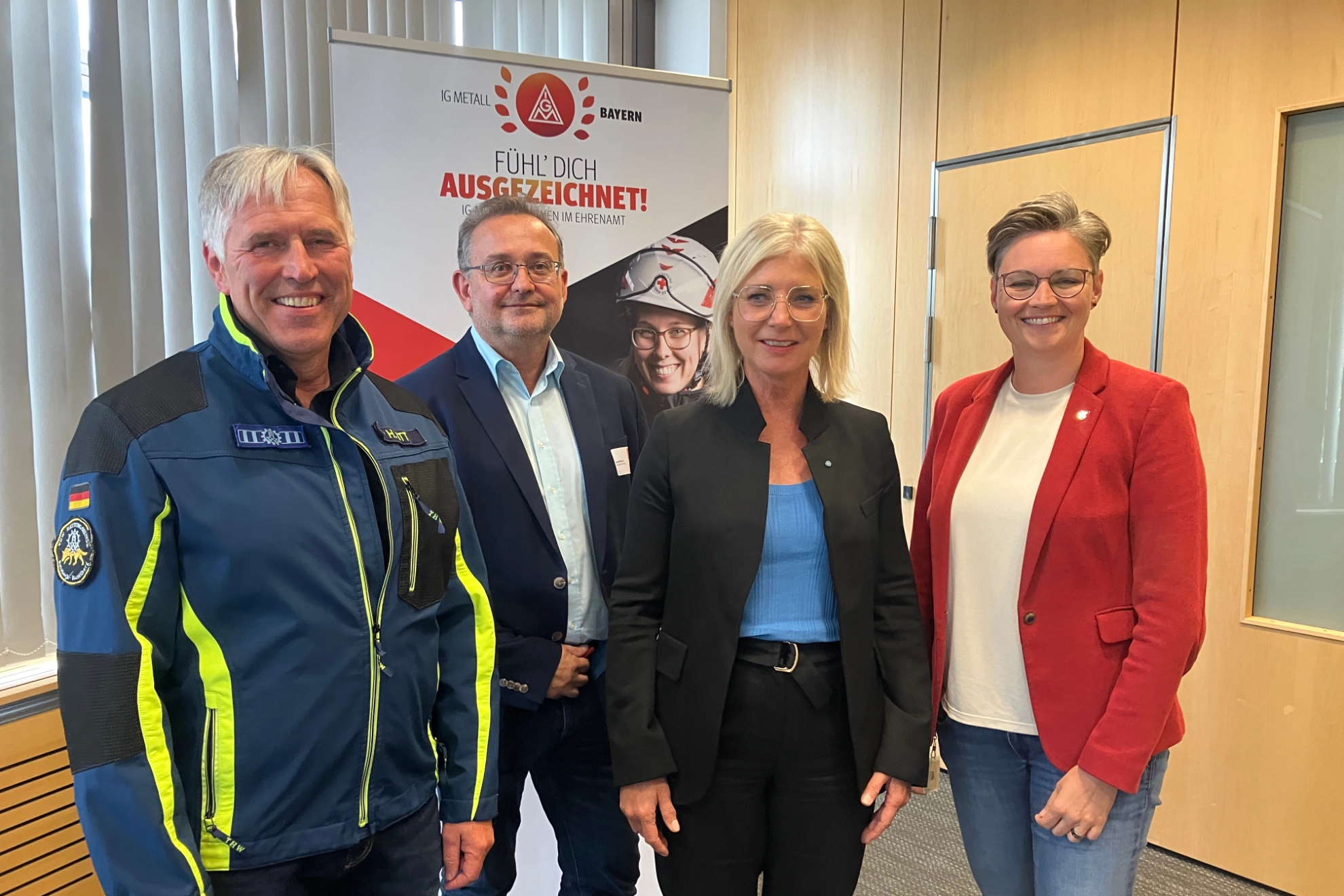 Erster Ehrenamtstag der IG Metall Bayern in Ingolstadt unter dem Motto „Fühl Dich ausgezeichnet“