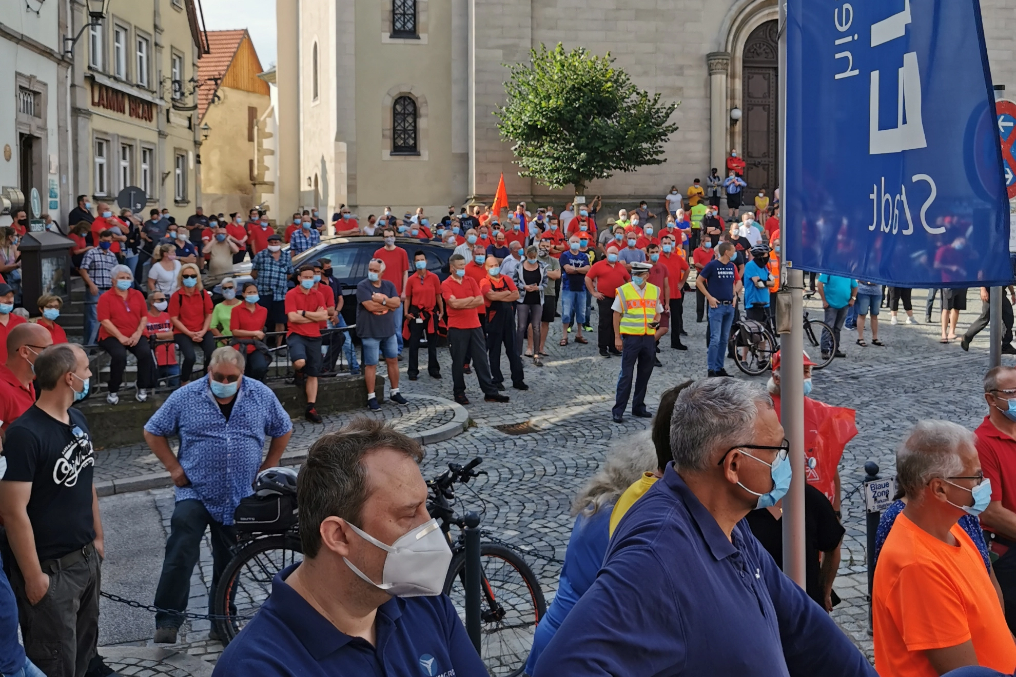 Schaeffler-Aktionstag Standortabbau Eltmann
