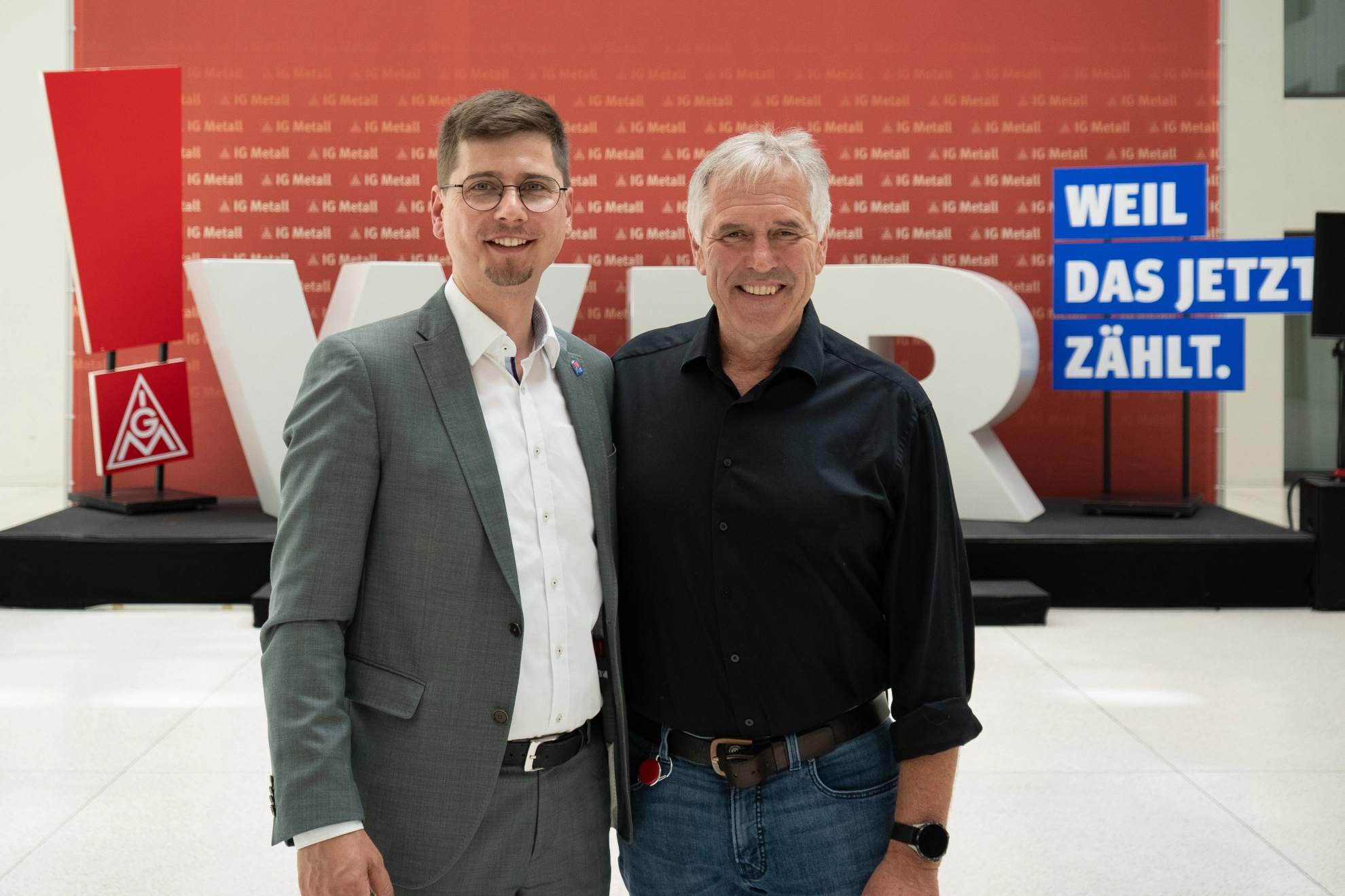 Rico Irmischer und Horst Ott