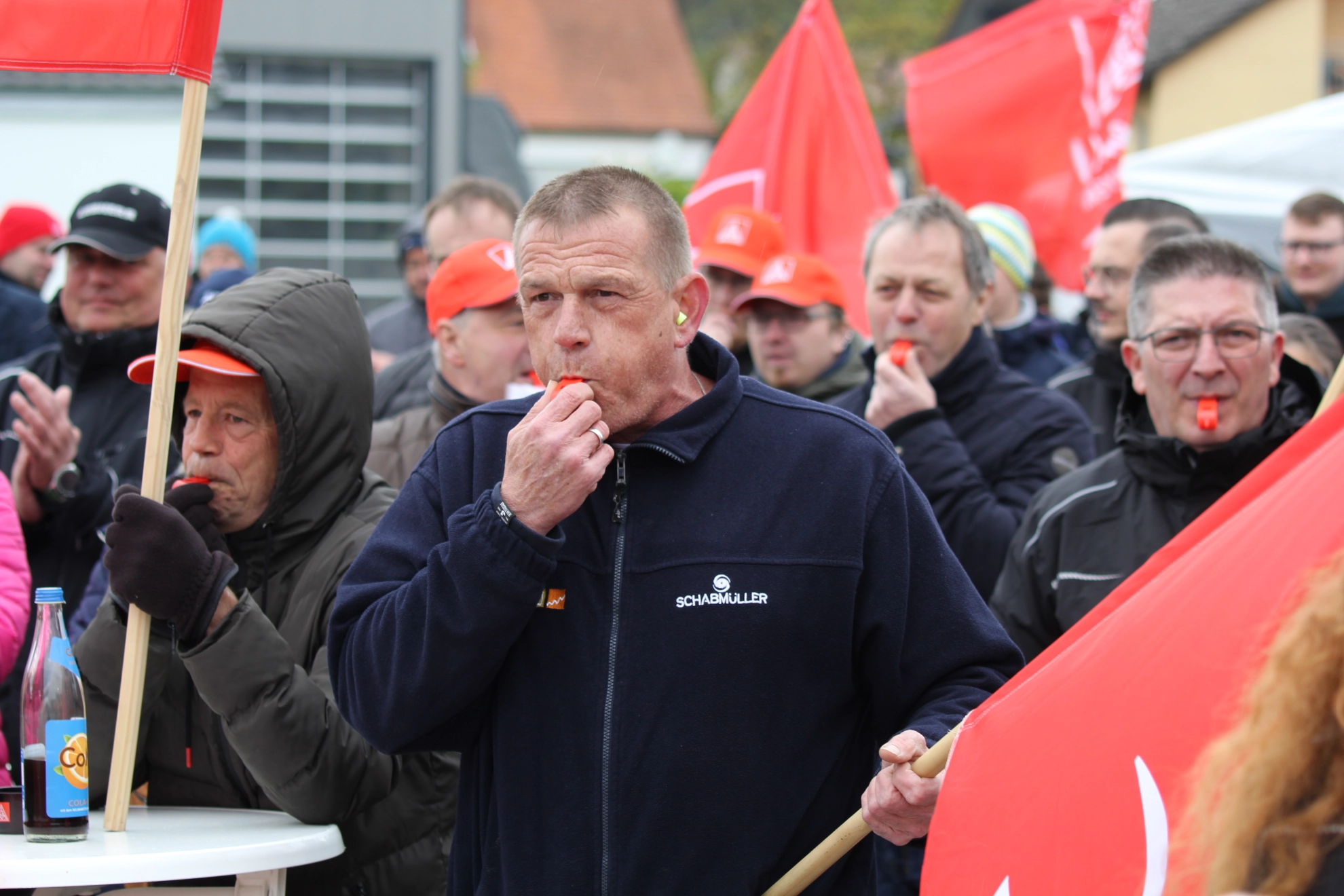 Streik bei Schabmüller in Berching