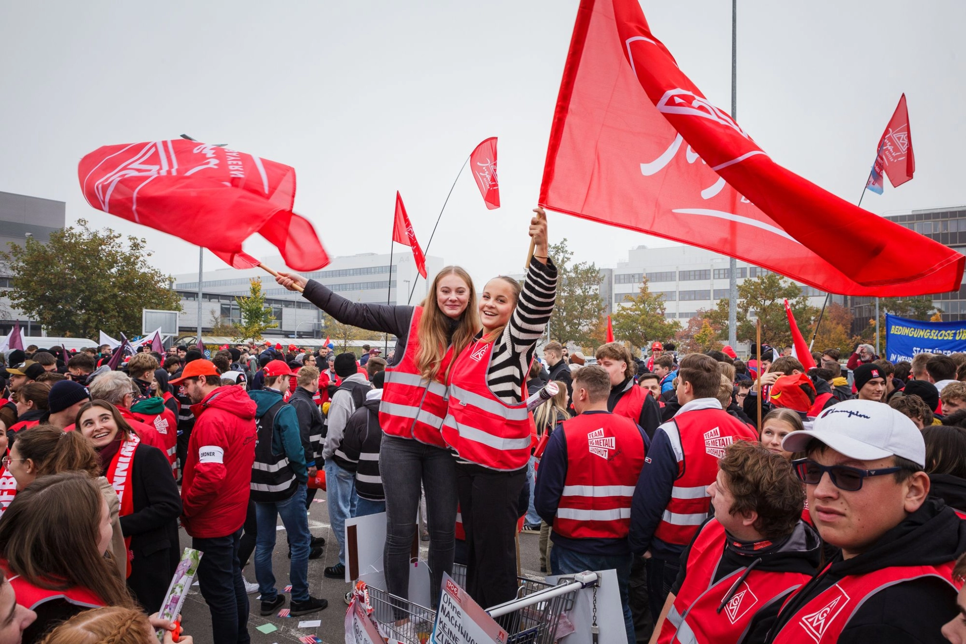 Azubi Warnstreik Ingolstadt 2024