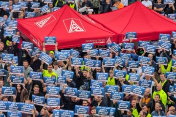 ZF Aktionstag Schweinfurt Stellenabbau