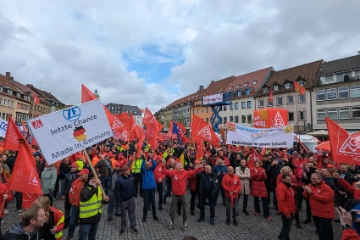 SOS Kugellagerstadt: Aktionstag in Schweinfurt