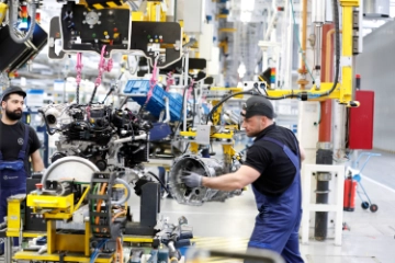 Produktion von Nutzfahrzeugen