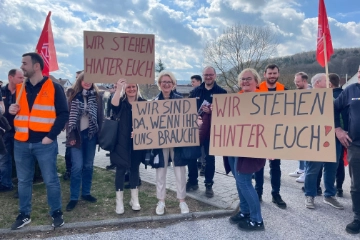 Unbefristeter Streik bei Schabmüller beginnt Dienstagmorgen