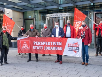 IG Metall will Kaufkraft stärken, Beschäftigung sichern und Zukunft gestalten