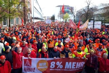 7.350 Beschäftigte bestreiken BMW und Kontraktlogistiker