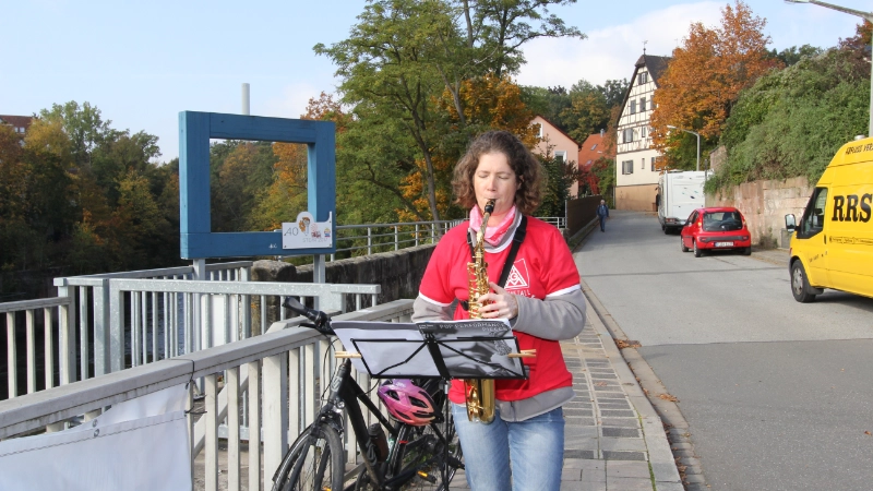 Kundgebung 1. Tarifverhandlung SZI in Stein bei Nürnberg