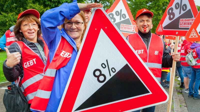 1. Tarifverhandlung in Nürnberg