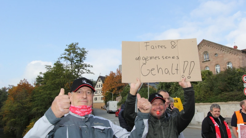Schreib- und Zeichengeräteindustrie Stein Nuernberg Tarifverhandlung