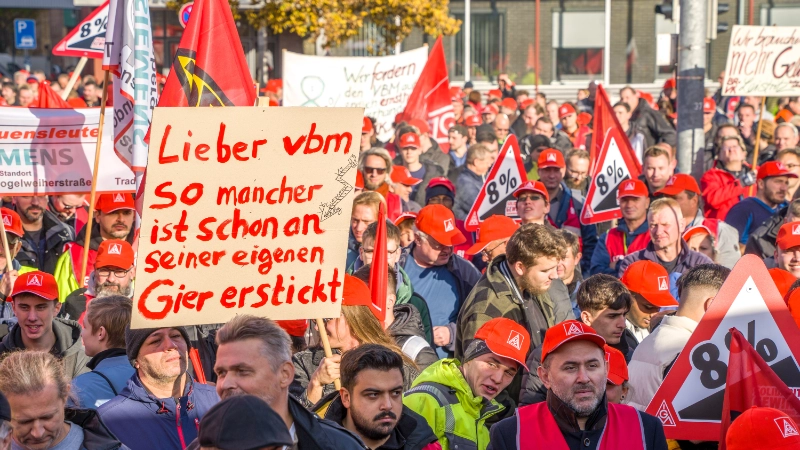 Warnstreik Nürnberg
