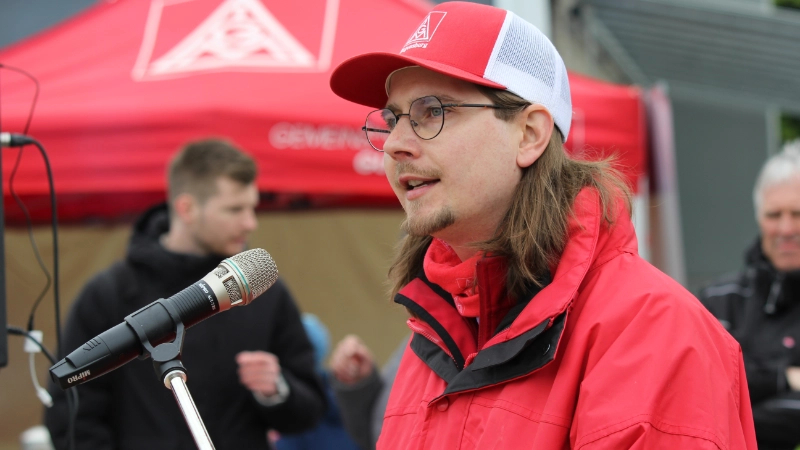 Streik bei Schabmüller in Berching