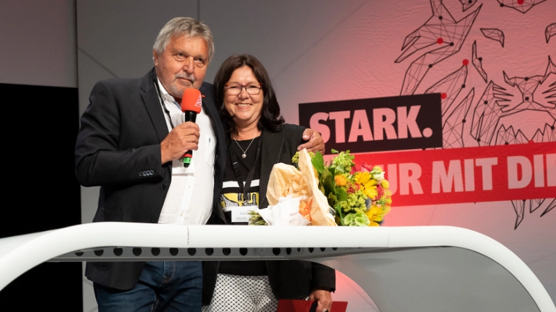 Hans-Böckler-Medaille für Edeltraud Roth und Gerald Eberwein