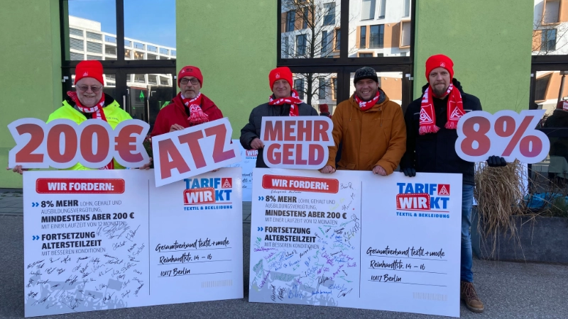 Weilheim auf dem Aktionstag in Ingolstadt
