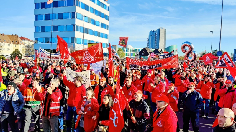 Zentrale Kundgebung in Schweinfurt