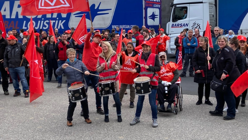 Warnstreik Metall&Elektro Tarifrunde 2022 