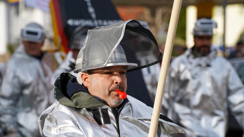 Aktionstag Industriestrompreis: Demonstrationszug und Kundgebung in Meitingen bei Augsburg