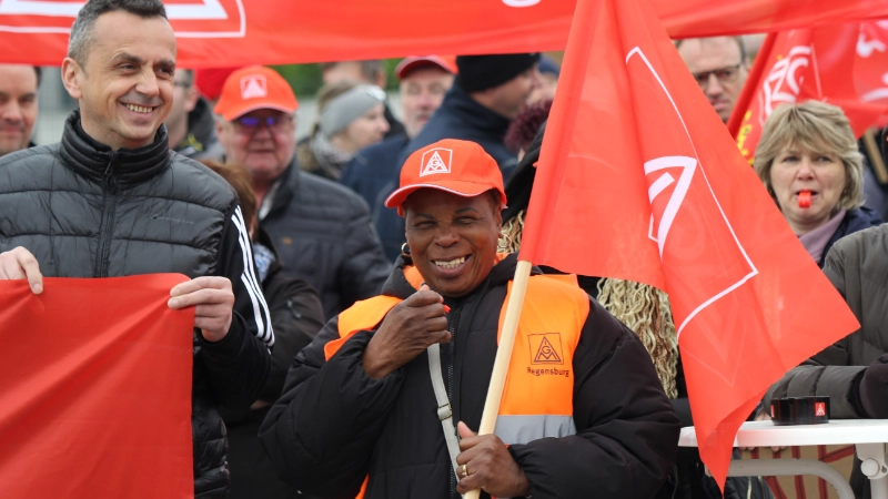 Streik bei Schabmüller in Berching