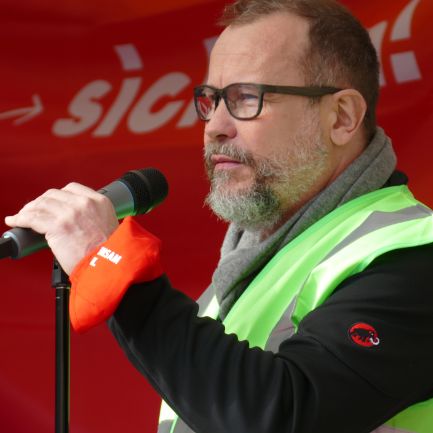 Mario Gutmann Vorsitzender Betriebsrat Bosch Bamberg Interview Koalitionsvertrag Fairer Wandel Industrie