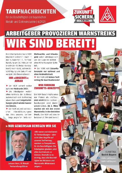 M+E Tarifnachrichten 2021/4