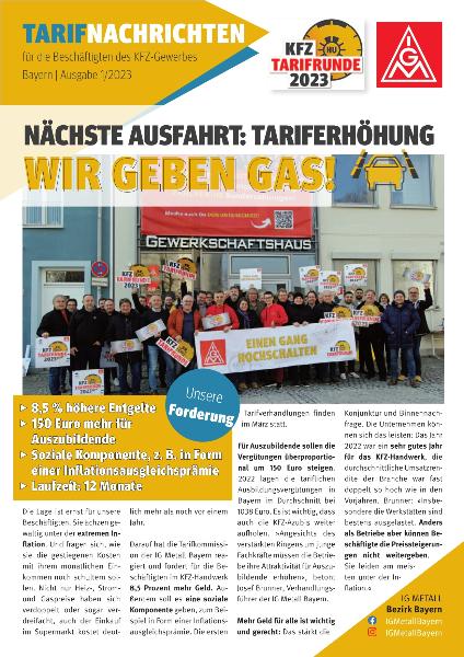 KFZ Tarifnachrichten 2023/1